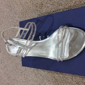 Stuart Weitzman Cinematic Sandal sz 8 like new